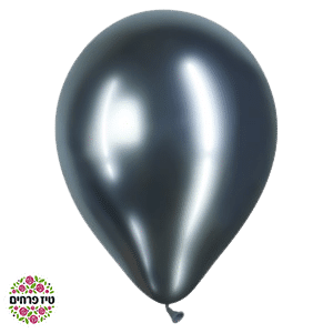 בלון חלק שחור טיז חנות פרחים באר שבע