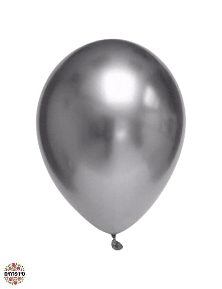 בלון חלק כסוף טיז חנות פרחים באר שבע